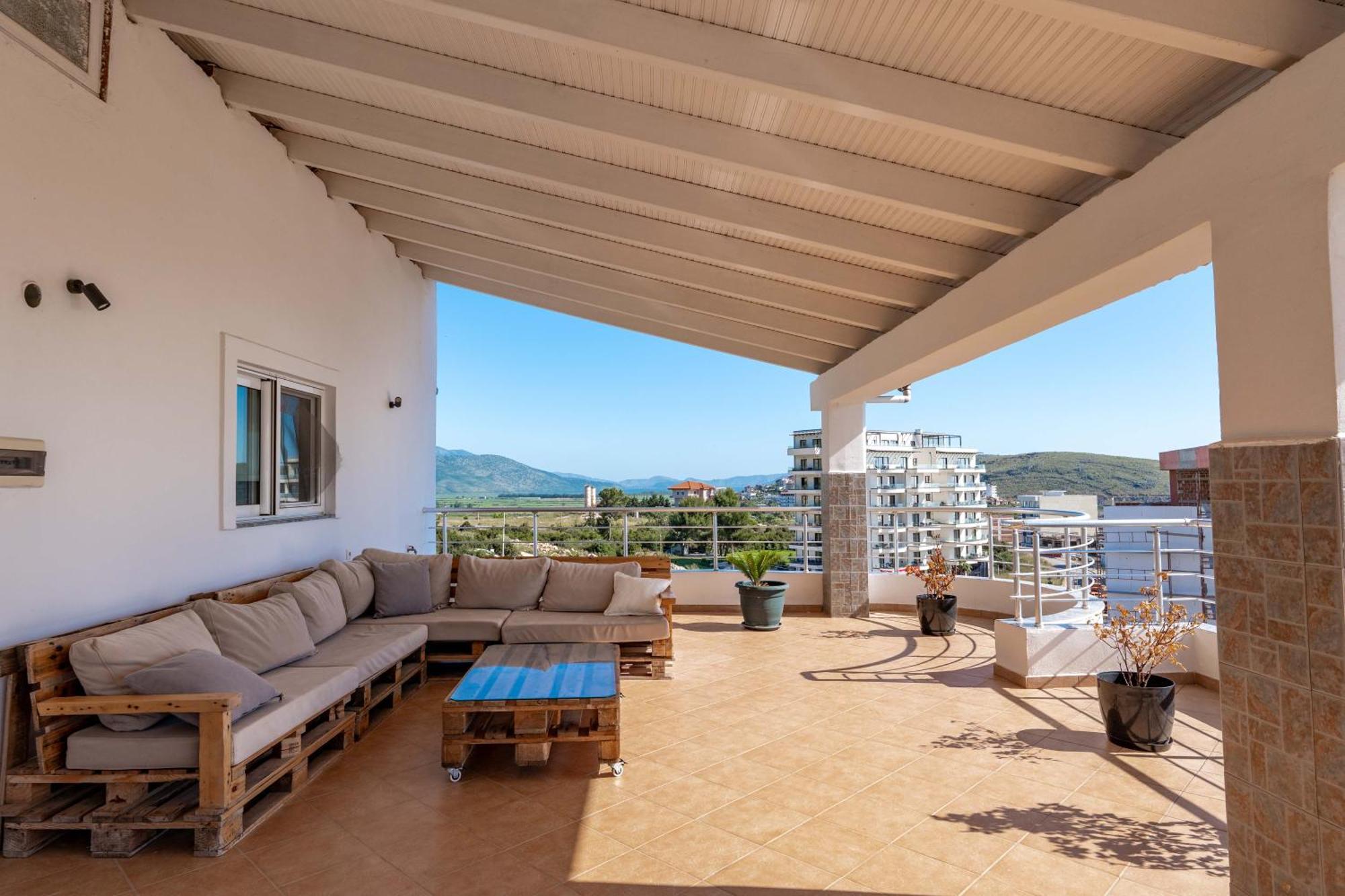 Alnes Hotel Sarandë Eksteriør billede